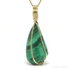 Malachite Polished Crystal Pendant from the Democratic Republic of Congo | Venusrox