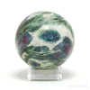 Ruby in Fuchsite and Kyanite Polished Sphere from India | Venusrox