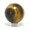 Tigers Eye with Hematite Sphere from South Africa | Venusrox