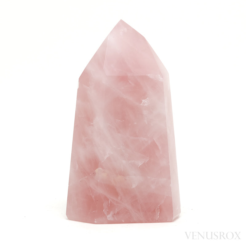 Rose Quartz Polished Point from Brazil | Venusrox