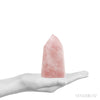 Rose Quartz Polished Point from Brazil | Venusrox