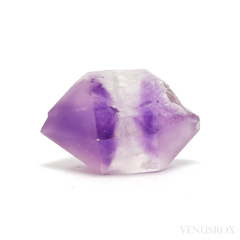 Amethyst Phantom Double Terminated Natural 'Hour Glass' Point from Adrar Tirecht Bou Oudi, Tata Province, Souss-Massa Region, Morocco | Venusrox