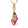 Pink Tourmaline Natural Crystal Pendant from Brazil | Venusrox