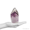 Amethyst Phantom Polished Flame from Brazil | Venusrox