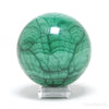 Malachite Polished/Natural Sphere from the Democratic Republic of Congo | Venusrox