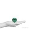 Malachite Polished/Natural Sphere from the Democratic Republic of Congo | Venusrox