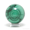 Malachite Polished/Natural Sphere from the Democratic Republic of Congo | Venusrox