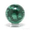 Malachite Polished/Natural Sphere from the Democratic Republic of Congo | Venusrox