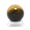 Tigers Eye with Hematite Sphere from South Africa | Venusrox