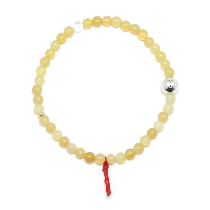 Yellow Opal Bead Bracelet from Mexico | Venusrox