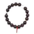 Star Almandine Garnet Bead Bracelet from India | Venusrox