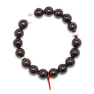 Star Almandine Garnet Bead Bracelet from India | Venusrox
