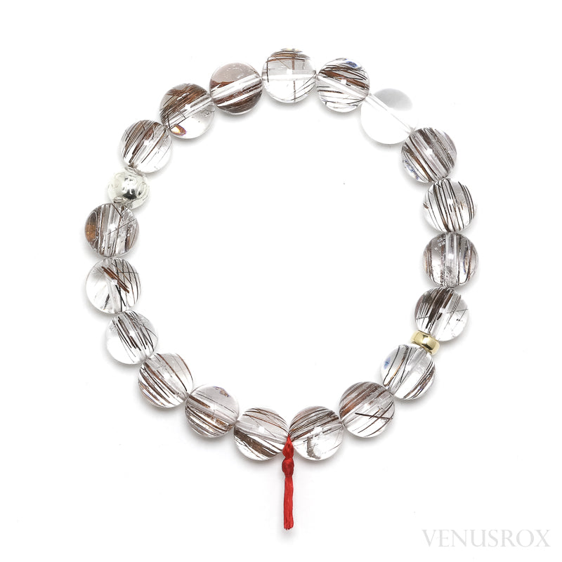 Red Rutilated Quartz Bracelet from Brazil | Venusrox
