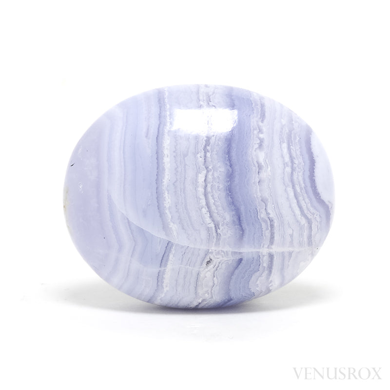 Blue Lace Agate Polished Crystal from Namibia | Venusrox