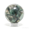 Green Kyanite with Quartz Polished Sphere from Brazil | Venusrox