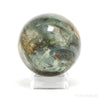 Green Kyanite with Golden Quartz Polished Sphere from Brazil | Venusrox