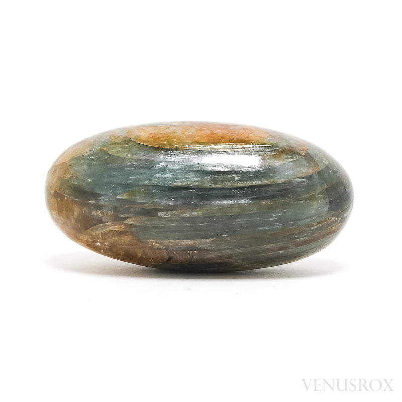 Green Kyanite with Golden Quartz Polished Sphere from Brazil | Venusrox
