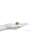 Spessartine Garnet with Smoky Quartz and Orthoclase Natural Cluster from Wushan Spessartine Mine, Tongbei, Yunxiao Co., Zhangzhou Prefecture, Fujian Province, China | Venusrox