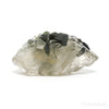 Quartz with Green Tourmaline Natural Cathedral Point from Brazil | Venusrox