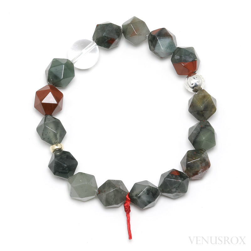 Seftonite (African Bloodstone) Bracelet from South Africa | Venusrox