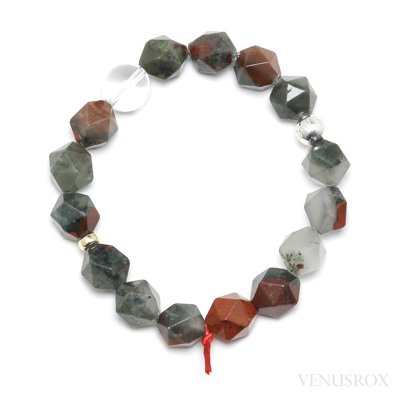 Seftonite (African Bloodstone) Bracelet from South Africa | Venusrox