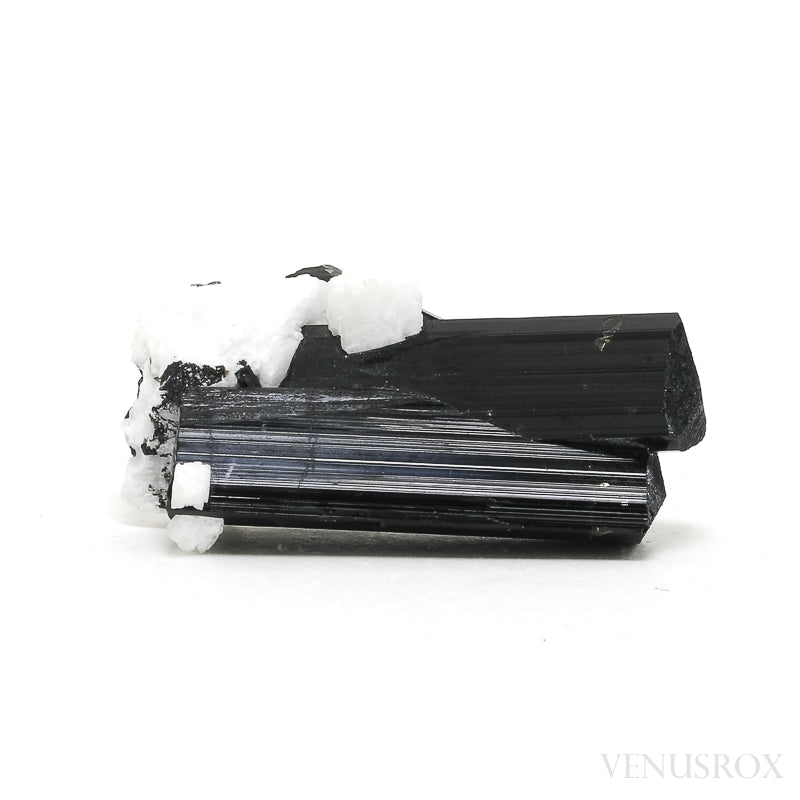 Black/Brown (Dravite) Tourmaline with Albite, Quartz Mica Natural Cluster from Skardu, Gilgit-Baltistan, Pakistan | Venusrox