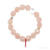 Morganite Bead Bracelet from Brazil | Venusrox