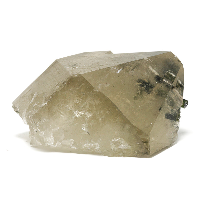 Natural Citrine with Green Tourmaline Point from Brazil | Venusrox