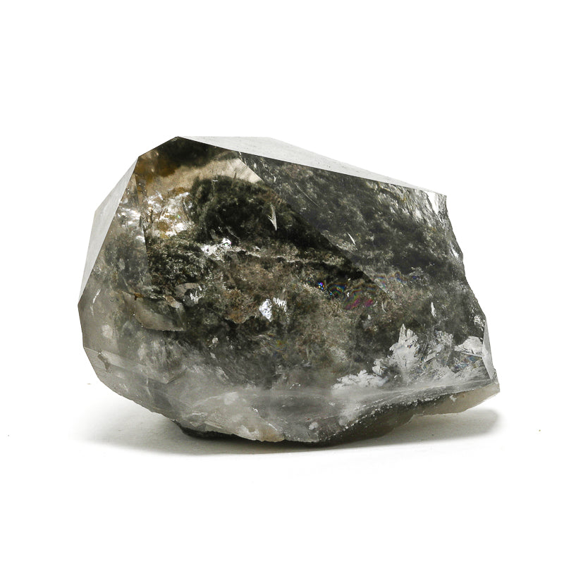 Smoky Lodalite Quartz Natural Point from Brazil | Venusrox