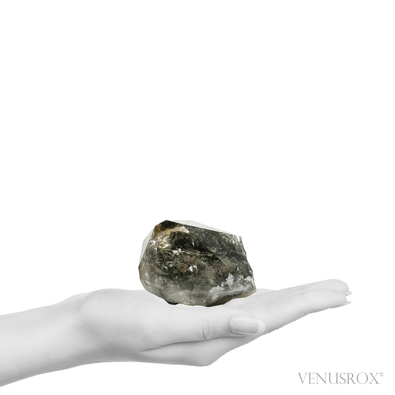 Smoky Lodalite Quartz Natural Point from Brazil | Venusrox