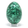 Malachite Polished Egg from the Democratic Republic of Congo | Venusrox