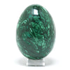 Malachite Polished Egg from the Democratic Republic of Congo | Venusrox