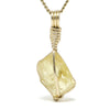 Yellow Danburite Crystal Pendant from Tanzania | Venusrox