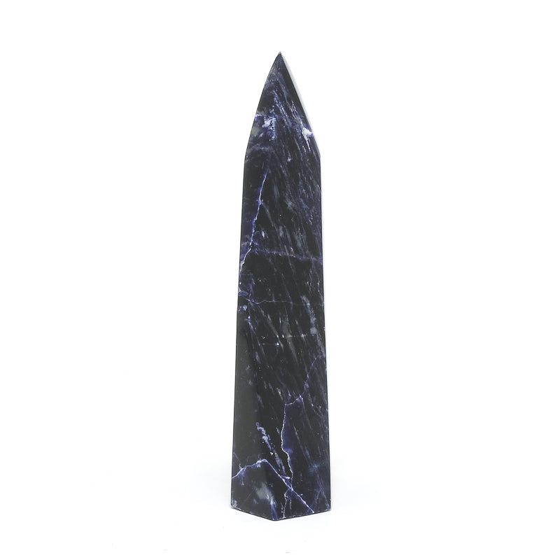 Sodalite Polished Point from Brazil | Venusrox