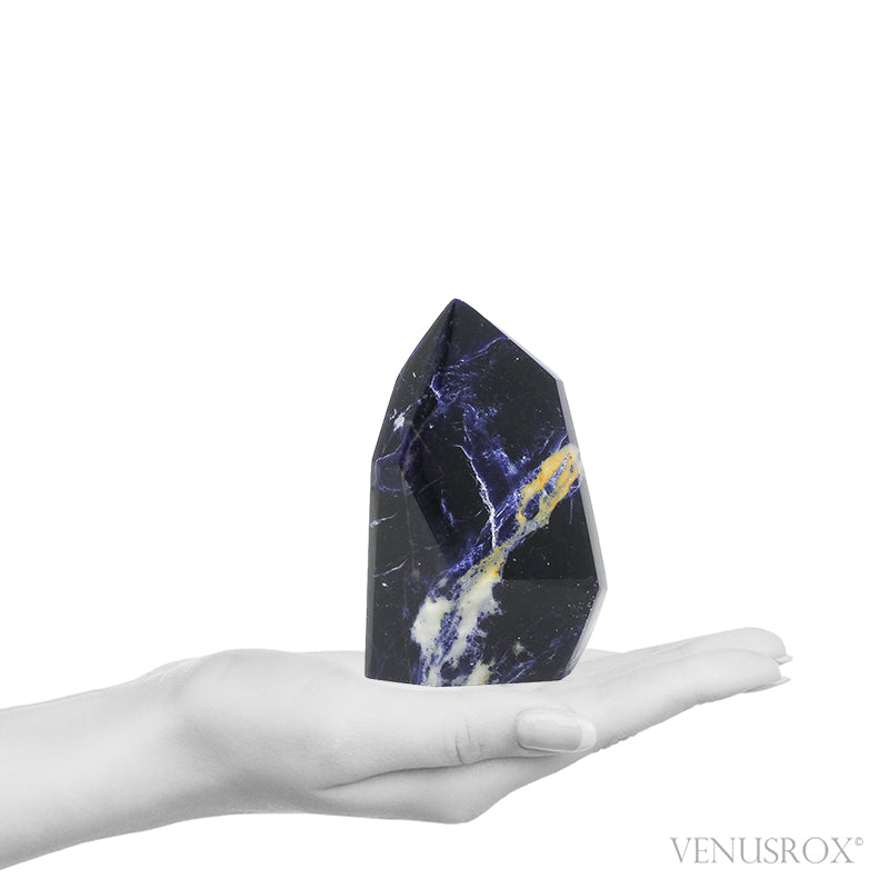 Sodalite Polished Point from Brazil | Venusrox
