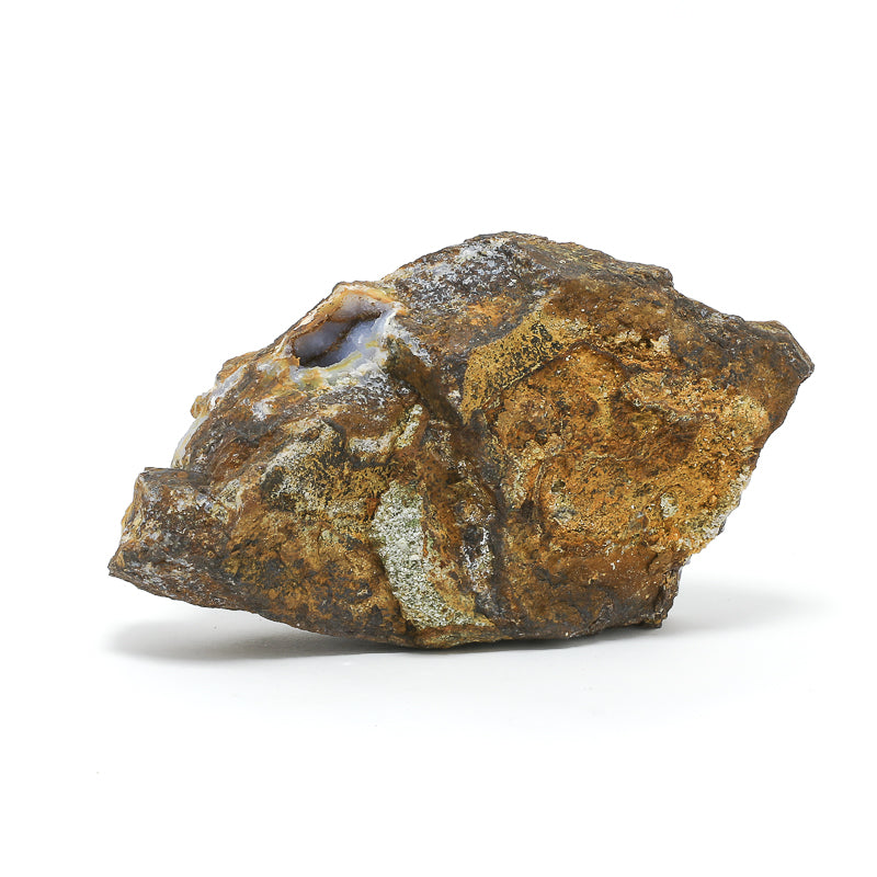 Blue Chalcedony pseudomorph after Anhydrite on Matrix Natural Crystal from Rumy Pata, Ichuna, General Sanchez Cerro Province, Moquegua, Peru | Venusrox