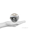 Smoky Phantom Lemurian Quartz Polished Sphere from Brazil | Venusrox