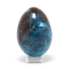 Dioptase with Shattuckite & Matrix Polished Egg from the Democratic Republic of Congo | Venusrox