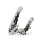 Hematite on Quartz Natural Double Terminated Point from the Huanggang Mines, Hexigten Banne, Inner Mongolia, China | Venusrox