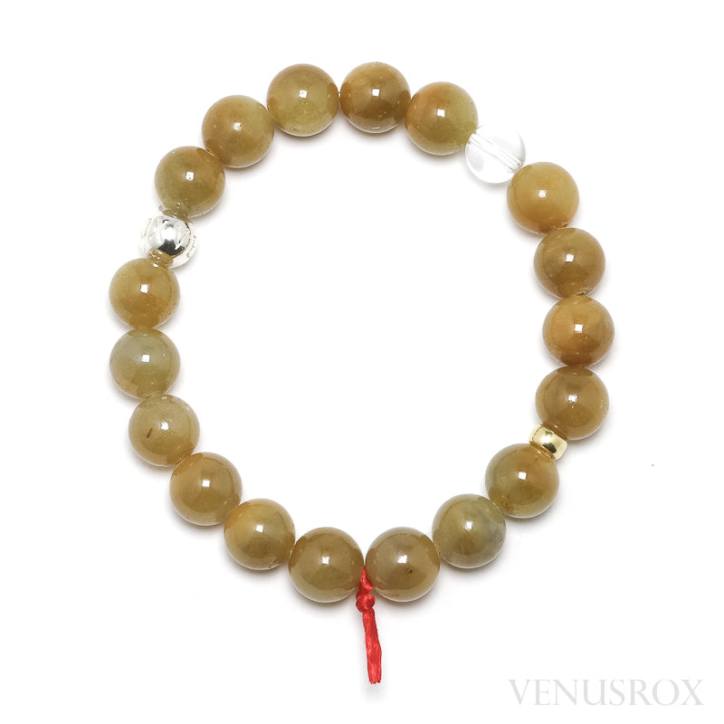 Yellow Sapphire Bead Bracelet from India | Venusrox
