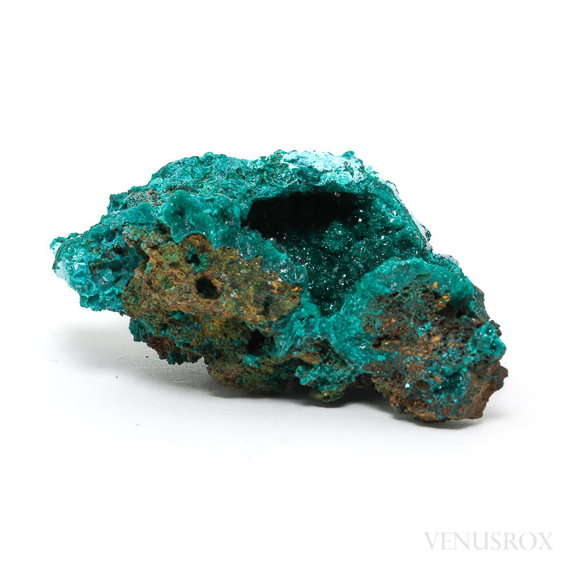 Dioptase with Chrysocolla on Matrix Natural Cluster from Renéville, Kindanba District, Pool Department, Demacratic Republic of the Congo | Venusrox