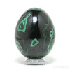 Malachite Polished Egg from the Democratic Republic of Congo | Venusrox