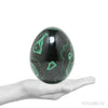 Malachite Polished Egg from the Democratic Republic of Congo | Venusrox