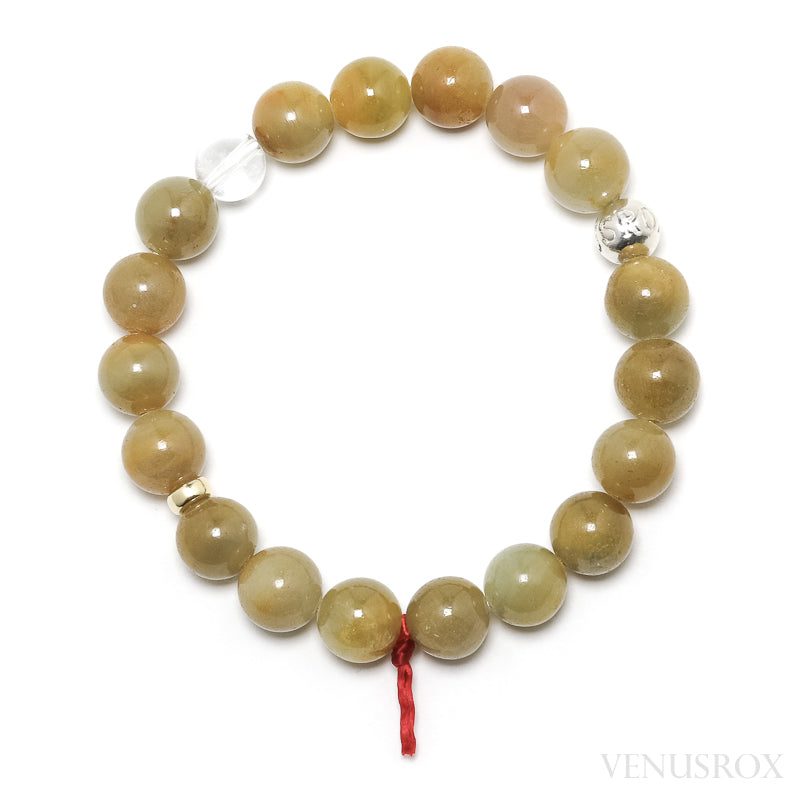 Yellow Sapphire Bead Bracelet from India | Venusrox