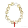 Golden Rutilated Quartz Bracelet from Brazil | Venusrox