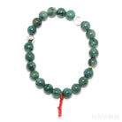 Chrysocolla in Quartz Bracelet from Peru | Venusrox