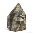 Smoky Phantom Elestial Quartz Part Polished/Part Natural Point from Brazil | Venusrox
