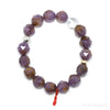 Amethyst with Cacoxenite Bracelet from Brazil | Venusrox