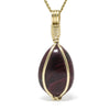 Ruby Polished Crystal Pendant from India | Venusrox
