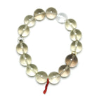 Libyan Gold Tektite Bead Bracelet from Libyan/Egyptian Border, Sahara Desert | Venusrox